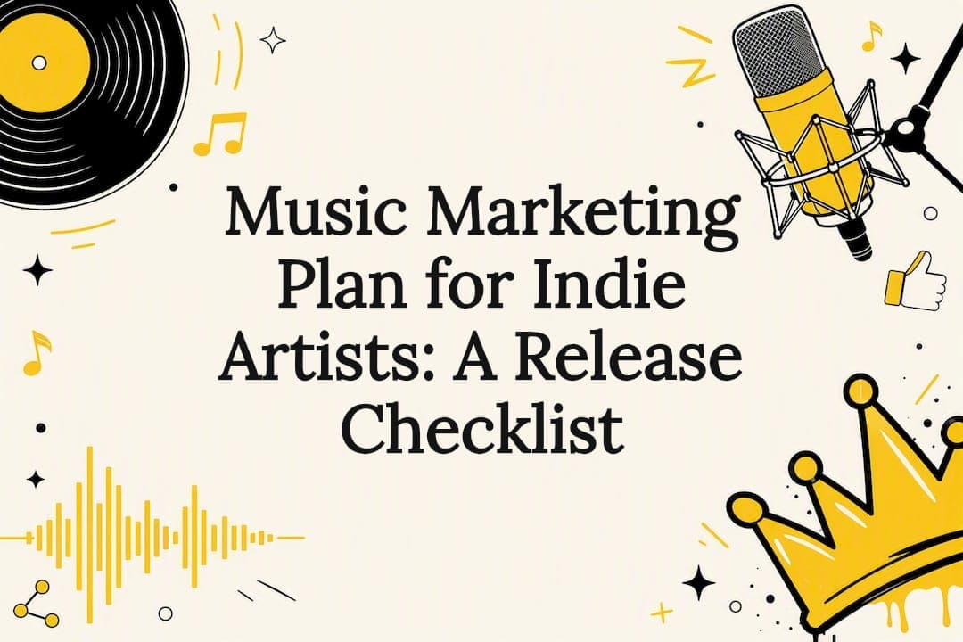 Music Marketing Plan for Indie Artists: A Release Checklist