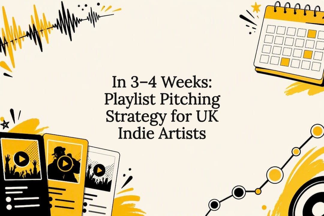 In 3–4 Weeks: Playlist Pitching Strategy for UK Indie Artists